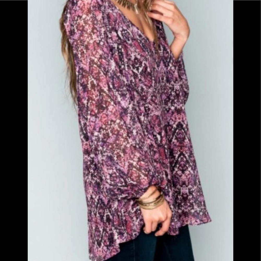 Show Me Your Mumu | Tunic | Purple Python